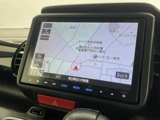 ホンダ Ｎ ＢＯＸ カスタム G ターボ Lパッケージ 埼玉県 2015(平27)年 7.7万km プレミアムホワイトパールⅡ 純正９インチナビ　/バックカメラ　/ＥＴＣ　/あんしんパッケージ　/両側パワースライドドア/純正アルミホイール　/純正フロアマット　/ハーフレザーシート　/オートライト　/ＬＥＤヘッドライト　/地デジフルセグ