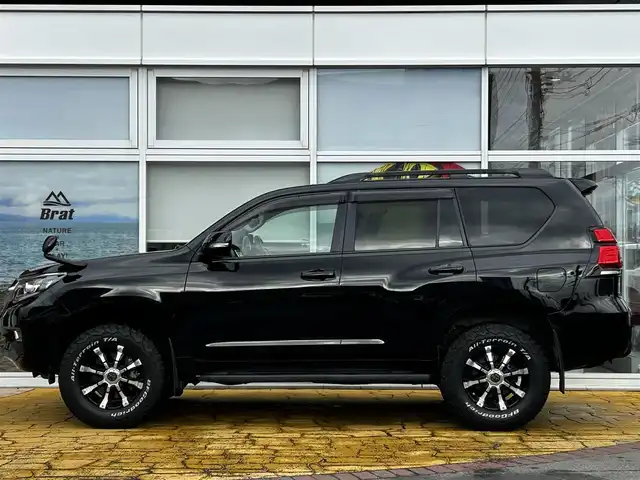 トヨタ ランドクルーザー プラド TX 道北・旭川 2020(令2)年 3.9万km ブラック 純正9インチナビ/フルセグTV/バックカメラ/コーナーセンサー/MG17インチアルミホイール/BFグッドリッジオールテレーンタイヤ/LEDヘッドライト/ドライブレコーダー/ETC