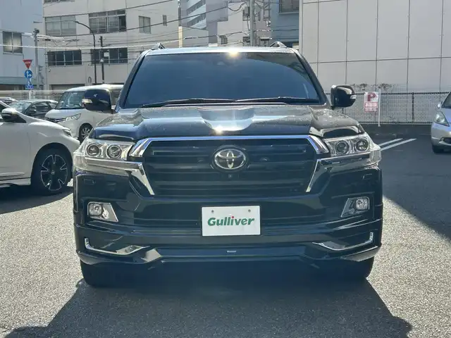 トヨタ ランドクルーザー ZX 神奈川県 2017(平29)年 12万km ブラック 純正ＳＤナビ　/フルセグＴＶ /全方位カメラ サンルーフ　/後席モニター　/追従走行付きクルーズコントロール　/パワーシート　/シートヒーター/エアシート　/モデリスタエアロ　/ETC2.0 /スペアキー　/衝突被害軽減システム/カーテンエアバッグ/社外アルミホイール