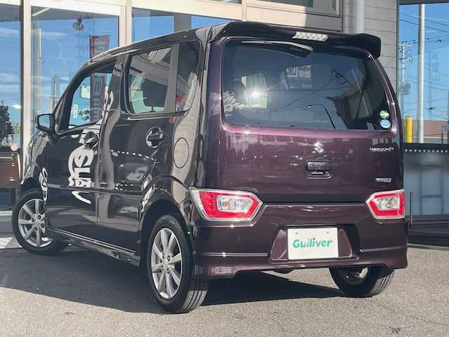 スズキ ワゴンＲ HYBRID FZ 青森県 2018(平30)年 5.5万km ムーンライトバイオレットPM ワンオーナー/４ＷＤ/D/N席シートヒーター/純正オーディオ/ステアリングスイッチ/プッシュスタート/電動格納ウインカーミラー/ディーラー記録簿R2/R3/R5/R7/スペアキー/スタッドレスタイヤＡＷ車載/保証書/取扱説明書