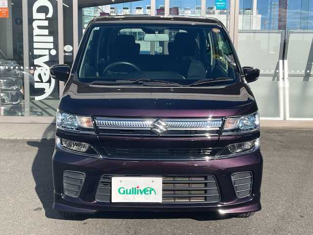 スズキ ワゴンＲ HYBRID FZ 青森県 2018(平30)年 5.5万km ムーンライトバイオレットPM ワンオーナー/４ＷＤ/D/N席シートヒーター/純正オーディオ/ステアリングスイッチ/プッシュスタート/電動格納ウインカーミラー/ディーラー記録簿R2/R3/R5/R7/スペアキー/スタッドレスタイヤＡＷ車載/保証書/取扱説明書