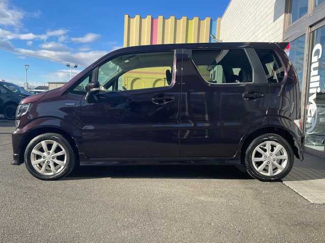 スズキ ワゴンＲ HYBRID FZ 青森県 2018(平30)年 5.5万km ムーンライトバイオレットPM ワンオーナー/４ＷＤ/D/N席シートヒーター/純正オーディオ/ステアリングスイッチ/プッシュスタート/電動格納ウインカーミラー/ディーラー記録簿R2/R3/R5/R7/スペアキー/スタッドレスタイヤＡＷ車載/保証書/取扱説明書