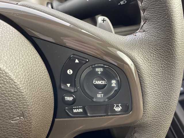 ホンダ Ｎ ＢＯＸ EX ターボ 岐阜県 2023(令5)年 0.6万km プラチナホワイトパール ターボ/純正7インチナビ/（CD/DVD/Bluetooth/フルセグ）/バックカメラ/レーダークルーズコントロール/両側パワースライドドア/電子パーキング/パドルシフト/前席シートヒーター/ステアリングスイッチ/スマートキー/スペアキー/ETC/前方ドライブレコーダー