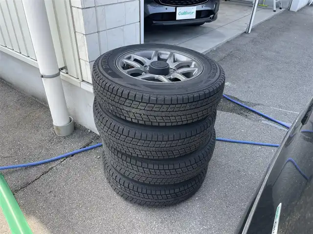 スズキ ジムニー XC 富山県 2019(令1)年 7.7万km シフォンアイボリーメタリックブラック2トーンルーフ ＭＴ/ワンオーナー/ＡＬＰＩＮＥ製11インチフローティングナビ/Bluetooth/フルセグTV/ＤＶＤ再生/バックカメラ/デュアルカメラブレーキサポート/レーンディパーチャーアラート/前席シートヒーター/スマートキー/クルーズコントロール/ステアリングスイッチ/LEDオートライト/フォグランプ/純正AW付スタッドレスタイヤ4本積込