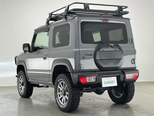スズキ ジムニー XL 愛知県 2018(平30)年 3.6万km グラファイトグレーパールメタリック 社外ナビ　ＴＶ　ＤＶＤ　ＥＴＣ　シートーヒーター　レザー調シートカバー　プッシュスタート　カスタムパーツ多数　社外ＬＥＤ　ドライブレコーダー　リフトアップ　ルーフキャリア　純正ゴムマット　フォグ　禁煙