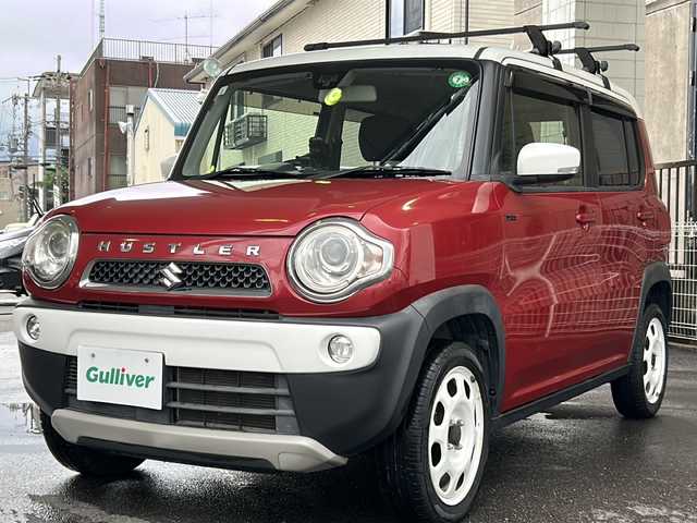 スズキ ハスラー Jスタイル 京都府 2015(平27)年 10.5万km フェニックスレッドパール/ホワイト2トーンルーフ ＳＤナビ　/フルセグテレビ/盗難防止装置/２トンカラー　/キセノンヘッドライト　/Ｄ席Ｎ席シートヒーター/ウィンカーミラー/フォグライト　/ＥＴＣ　/アイドリングストップ　/プッシュスタート　/オートライト/スマートキー/スペアキー/Wエアバック