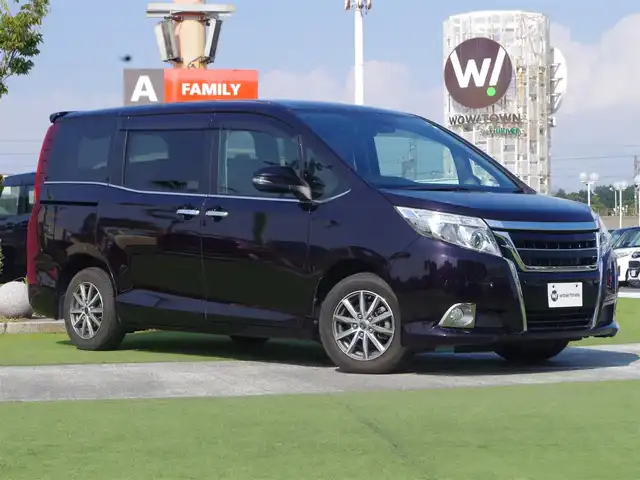 トヨタ エスクァイア Gi 千葉県 2016(平28)年 5.5万km ボルドーマイカメタリック Toyota Safety Sense/・プリクラッシュセーフティ/・レーンディパーチャーアラート/・オートハイビーム/クルーズコントロール/アイドリングストップ/両側パワースライドドア/前席シートヒーター/純正SDナビ/地デジTV/【DVD/CD再生機能　Bluetooth接続】/バックカメラ/革巻きステアリング/ETC/LEDヘッドライト/フォグライト/ウインカーミラー/社外フロントグリル/社外15インチアルミホイル/スマートキー