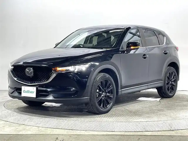 マツダ ＣＸ－５ XD ブラックトーンエディション 大阪府 2021(令3)年 1.7万km ジェットブラックマイカ 純正10.25incナビTV 360カメラ ハーフレザー パワーシート/ヒーター ステアリングヒーター 電動リアゲート レーダークルコン 衝突軽減ブレーキ レーンアシスト ブラインドSM スマートキー プッシュスタート