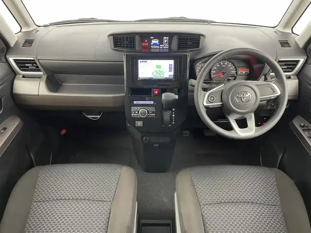 トヨタ ルーミー G 岡山県 2022(令4)年 3.1万km パールホワイトⅢ メモリーナビ/【Bluetooth/フルセグTV/CD】/型番:MDV-D208BT/両側パワースライドドア/バックカメラ/衝突軽減ブレーキシステム/ビルトインETC/LEDヘッドライト/社外ドライブレコーダー（前）/横滑り防止装置/プッシュスタート/スマートキー×1