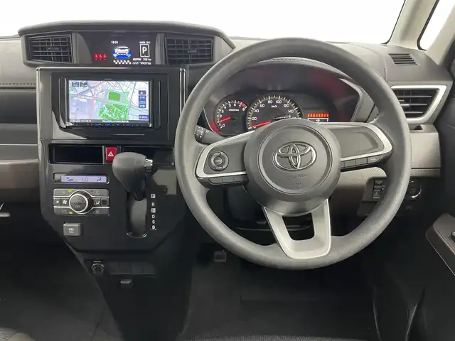 トヨタ ルーミー G 岡山県 2022(令4)年 3.1万km パールホワイトⅢ メモリーナビ/【Bluetooth/フルセグTV/CD】/型番:MDV-D208BT/両側パワースライドドア/バックカメラ/衝突軽減ブレーキシステム/ビルトインETC/LEDヘッドライト/社外ドライブレコーダー（前）/横滑り防止装置/プッシュスタート/スマートキー×1