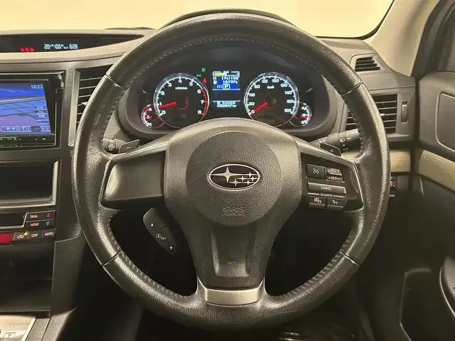 スバル レガシィ ツーリングワゴン 2．5i Bスポーツ 道央・札幌 2013(平25)年 9.3万km ディープシーブルーパール /4WD//社外ナビ：MDV-535DT/（CD/DVD/SD/ラジオ/フルセグ）//クルーズコントロール//オートエアコン//寒冷地仕様//フォグライト//アイドリングストップ//横滑り防止装置//ETC//パドルシフト//電動格納ミラー//スペアキー1本