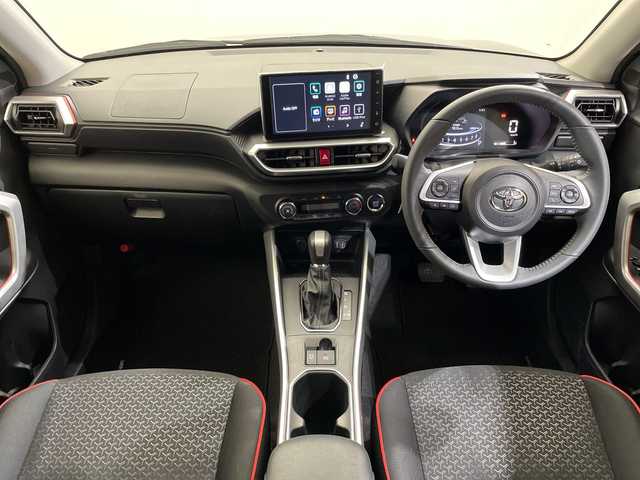 トヨタ ライズ Z 愛媛県 2025(令7)年 0.8万km ブラックマイカメタリック パノラミックビューパッケージ/9型ディスプレイオーディオ/アップルカープレイ/ブラインドスポットモニター/リヤクロストラフィックアラート/ステアリングスイッチ/アダプティブクルーズコントロール