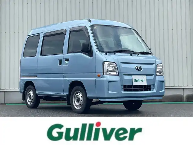 スバル サンバー トランスポーター 富山県 2009(平21)年 2.3万km 青 ポータブルナビ/ワンセグＴＶ/リモコンキー/両側スライドドア