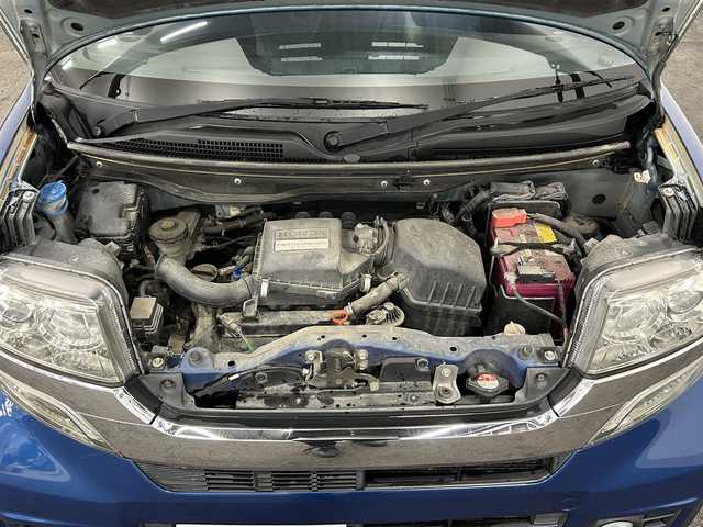 ホンダ Ｎ ＢＯＸ カスタム G Aパッケージ 佐賀県 2014(平26)年 5.8万km プレミアムダイナミックブルーパール ワンオーナー/衝突被害軽減システム/オートライト/社外7型ナビ/CD/DVD/フルセグTV/バックカメラ/両側パワースライドドア/ETC/オートライト/HIDライト/純正14インチアルミホイール/スマートキー/プッシュスタートボタン