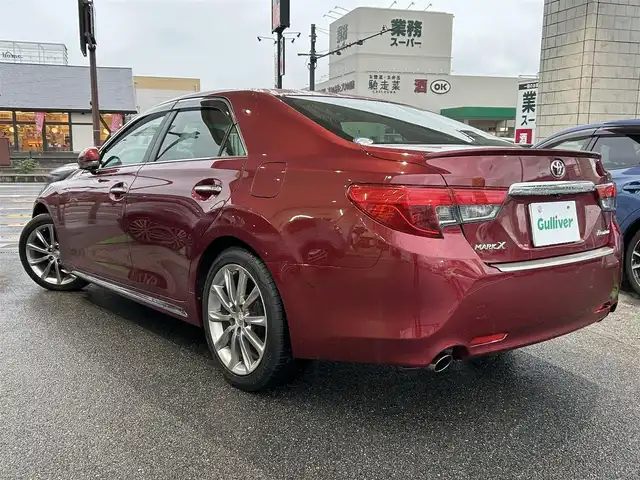 トヨタ マークＸ PREMIUM 奈良県 2012(平24)年 3.6万km ダークレッドマイカメタリック ワンオーナー/純正ナビ【NSZT-W62G】(フルセグTV/CD/DVD)/前後ドラレコ/ハーフレザー/前席シートヒーター/前席パワーシート/革巻きステアリング/クルコン/バックカメラ/純正18インチAW/横滑り防止システム/ビルトインETC/フォグ/ドアバイザー/ウインカーミラー/保証書・取説