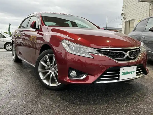 トヨタ マークＸ PREMIUM 奈良県 2012(平24)年 3.6万km ダークレッドマイカメタリック ワンオーナー/純正ナビ【NSZT-W62G】(フルセグTV/CD/DVD)/前後ドラレコ/ハーフレザー/前席シートヒーター/前席パワーシート/革巻きステアリング/クルコン/バックカメラ/純正18インチAW/横滑り防止システム/ビルトインETC/フォグ/ドアバイザー/ウインカーミラー/保証書・取説