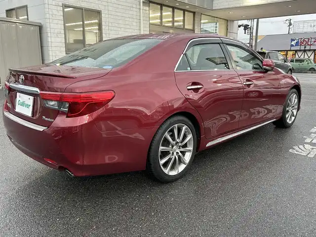 トヨタ マークＸ PREMIUM 奈良県 2012(平24)年 3.6万km ダークレッドマイカメタリック ワンオーナー/純正ナビ【NSZT-W62G】(フルセグTV/CD/DVD)/前後ドラレコ/ハーフレザー/前席シートヒーター/前席パワーシート/革巻きステアリング/クルコン/バックカメラ/純正18インチAW/横滑り防止システム/ビルトインETC/フォグ/ドアバイザー/ウインカーミラー/保証書・取説