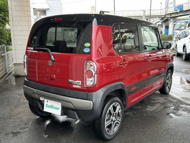 スズキ ハスラー X ターボ 京都府 2014(平26)年 2.4万km フェニックスレッドパール/ブルーイッシュブラックパール 純正ナビ/レーダーブレーキサポート/バックカメラ　/ターボ　/２トーンカラー　/スマートキー　/シートヒーター　/純正アルミホイール　/ウィンカーミラー　/フォグライト/アイドリングストップ/プッシュスタート　/オートライト　/衝突被害軽減システム　/横滑り防止装置/Wエアバック/AACエアコン