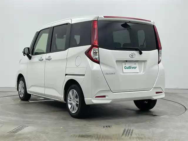 トヨタ ルーミー G 岡山県 2022(令4)年 2.7万km パールホワイトⅢ メモリーナビ/【Bluetooth/フルセグTV/CD】/型番:MDV-D208BT/両側パワースライドドア/バックカメラ/衝突軽減ブレーキシステム/社外ドライブレコーダー（前）/LEDヘッドライト/オートライト/ETC/アイドリングストップ/プッシュスタート/スマートキー×1