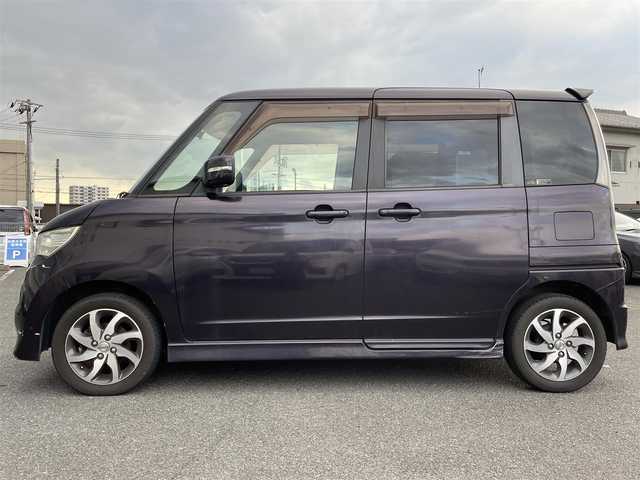 日産 ルークス ハイウェイスター ターボ 広島県 2010(平22)年 8.2万km ミステリアスバイオレットパール 社外ディスプレイオーディオ/（Bluetooth/Applecarplay/androidauto/USB）/ドアバイザー/プッシュスタート/両側パワースライドドア/ETC/HIDヘッドライト/ドライブレコーダー（前方のみ）