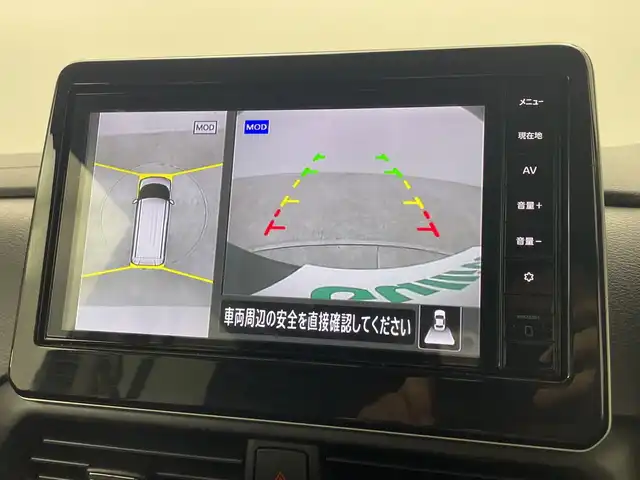 日産 ルークス ハイウェイスター X 群馬県 2022(令4)年 2.8万km ブラック 雹害　純正ナビ　フルセグＴＶ　アラウンドビューモニター　片側スライドドア　アイドリングストップ機能　プッシュスタート　ステアリングスイッチ　オートエアコン　前方ドライブレコーダー　ＬＥＤ　ＥＴＣ