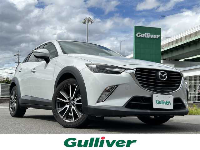 マツダ ＣＸ－３ XD ツーリング 愛知県 2016(平28)年 9.5万km セラミックM 純正ナビ/（BT/AM/FM/CD/DVD)/フルセグTV/バックカメラ/クルーズコントロール/プッシュスタート/アイドリングストップ/LEDヘッドライト/純正18インチAW/ハーフレザーシート/スマートキー/スペアキー