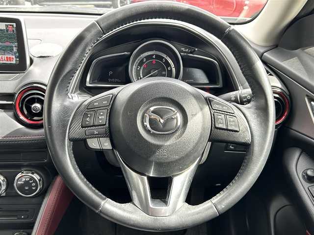マツダ ＣＸ－３ XD ツーリング 愛知県 2016(平28)年 9.5万km セラミックM 純正ナビ/（BT/AM/FM/CD/DVD)/フルセグTV/バックカメラ/クルーズコントロール/プッシュスタート/アイドリングストップ/LEDヘッドライト/純正18インチAW/ハーフレザーシート/スマートキー/スペアキー