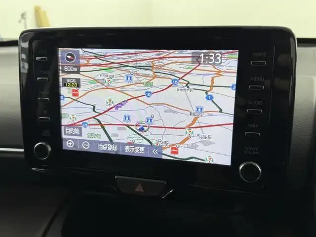 トヨタ ヤリスクロス ハイブリッド Z 埼玉県 2021(令3)年 2.1万km ダークブルーマイカM 純正8型DA ナビ 全方位カメラ BSM HUD ETC　LEDヘッドライト　シートヒーター　ハーフレザーシート　　ドライブレコーダー　レーダークルーズコントロール　オートハイビーム　衝突被害軽減