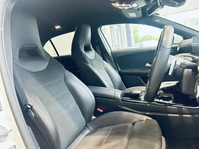 メルセデス・ベンツ Ａ２００ｄ AMGライン 大阪府 2022(令4)年 1.9万km ポーラホワイト アドバンスドP/レーダーセーフティP/HUD/ACC/純正ナビ/TV/360度カメラ/純正18インチAW/LEDヘッドライト/アンビエントライト/ハーフ革/シートヒーター/ブラインドスポット/クリアランスソナー/パドルシフト/ETC/ドラレコ