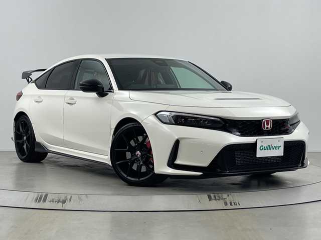 ホンダ シビック タイプR 埼玉県 2025(令7)年 0.1千km チャンピオンシップホワイト 登録済未使用車　/純正メーカーナビ　/バックカメラ　/フルセグＴＶ　/ＢＳＭ　/前後コーナーセンサー　/タイプＲ専用セミバケットシート　/ＨｏｎｄａＬｏｇＲ　/ビルトインＥＴＣ２．０　/レーダークルーズコントロール