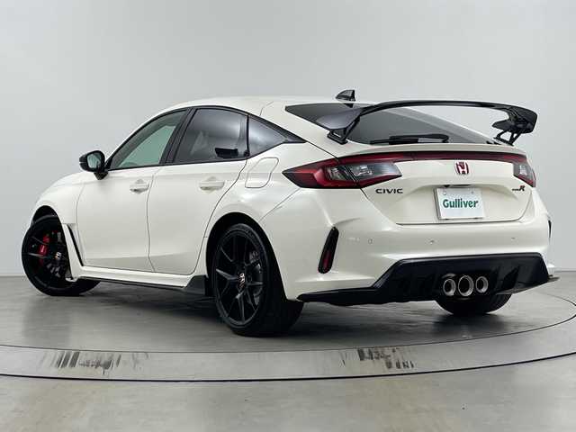 ホンダ シビック タイプR 埼玉県 2025(令7)年 0.1千km チャンピオンシップホワイト 登録済未使用車　/純正メーカーナビ　/バックカメラ　/フルセグＴＶ　/ＢＳＭ　/前後コーナーセンサー　/タイプＲ専用セミバケットシート　/ＨｏｎｄａＬｏｇＲ　/ビルトインＥＴＣ２．０　/レーダークルーズコントロール