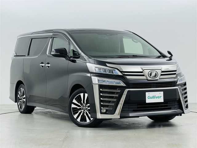 トヨタ ヴェルファイア Z Gエディション 福島県 2018(平30)年 2万km ブラック トヨタセーフティセンス/・プリクラッシュセーフティ/・レーントレーシングアシスト/・クリアランスソナー/・パーキングサポートブレーキ/・ロードサインアシスト/・レーダークルーズコントロール/社外ナビ/・型番:CN-RE05WD/・フルセグTV/Bluetooth/CD/DVD/・ビルトイン/両側パワースライドドア/パワーバックドア/電子パーキング/・オートホールド/ウッドコンビステアリング/・ステアリングリモコン/・ステアリングヒーター/レザーシート/・パワーシート(運転席/助手席/2列目)/・シートヒーター(運転席/助手席)/・ベンチレーション(運転席/助手席)/・メモリシート(運転席)/・オットマン/プッシュスタート/・スマートキー/3眼LEDヘッドライト/・オートライト/・フォグライト/純正フロアマット/ドアバイザー/リアスモークフィルム
