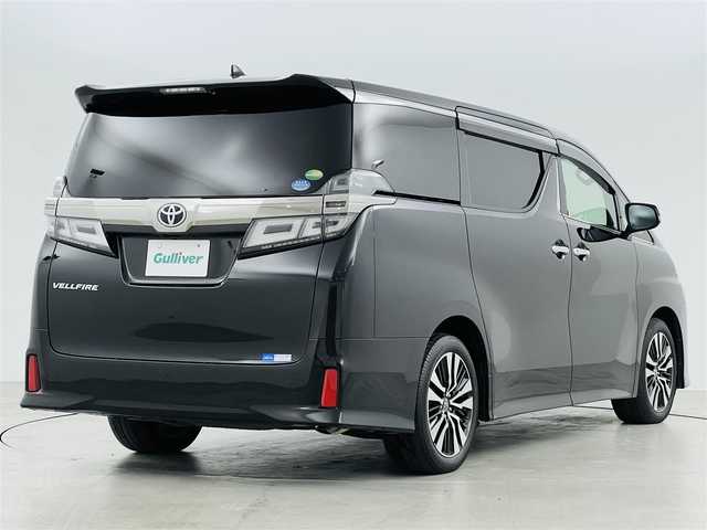 トヨタ ヴェルファイア Z Gエディション 福島県 2018(平30)年 2万km ブラック トヨタセーフティセンス/・プリクラッシュセーフティ/・レーントレーシングアシスト/・クリアランスソナー/・パーキングサポートブレーキ/・ロードサインアシスト/・レーダークルーズコントロール/社外ナビ/・型番:CN-RE05WD/・フルセグTV/Bluetooth/CD/DVD/・ビルトイン/両側パワースライドドア/パワーバックドア/電子パーキング/・オートホールド/ウッドコンビステアリング/・ステアリングリモコン/・ステアリングヒーター/レザーシート/・パワーシート(運転席/助手席/2列目)/・シートヒーター(運転席/助手席)/・ベンチレーション(運転席/助手席)/・メモリシート(運転席)/・オットマン/プッシュスタート/・スマートキー/3眼LEDヘッドライト/・オートライト/・フォグライト/純正フロアマット/ドアバイザー/リアスモークフィルム