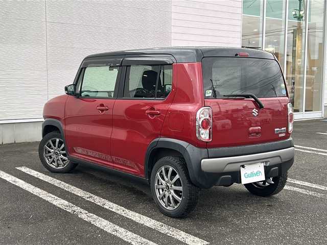 スズキ ハスラー X ターボ 秋田県 2014(平26)年 4.5万km フェニックスレッドパール/ブルーイッシュブラックパール 登録時走行距離44291km/４WD/社外メモリナビ/CD/DVD/Bluetooth/フルセグTV/バックカメラ/ETC/前後ドライブレコーダー/横滑り防止装置/盗難防止装置/衝突被害軽減システム/ダウンヒルアシストコントロール/運転席シートヒーター/社外AW/格納ウィンカーミラー/純正AWサマータイヤ積み込み/キセノンヘッドライト/フォグランプ/スマートキー