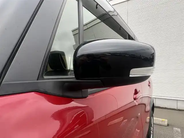 スズキ ハスラー X ターボ 秋田県 2014(平26)年 4.5万km フェニックスレッドパール/ブルーイッシュブラックパール 社外ナビ/衝突軽減システム/４WD/スマートキー/バックカメラ/社外アルミ/LEDヘッドライト/アイドリングストップ/プッシュスタート/ダウンヒルアシストコントロール/ETC/D席シートヒーター/純正フロアマット/純正ドアバイザー/ドライブレコーダー/オートライト/オートエアコン/パワーステアリング/パワーウィンドウ/横滑り防止/盗難防止装置/電動格納ウィンカーミラー