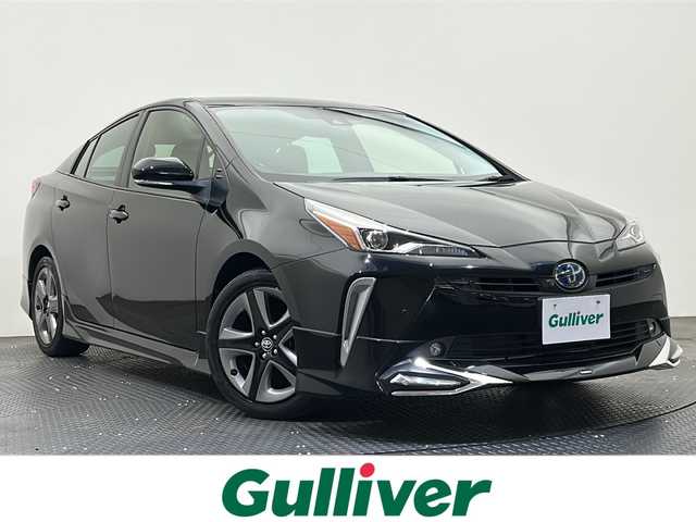 トヨタ プリウス Sツーリングセレクション 愛媛県 2022(令4)年 3.8万km アティチュードブラックマイカ ワンオーナー/純正9型ナビ/(Bluetooth/フルセグ)/モデリスタエアロ/全周囲カメラ/運転席/助手席シートヒーター/レーダークルーズコントロール/100V充電/衝突被害軽減システム/コーナーセンサー/レーンキープアシスト/オートマチックハイビーム/オートライト/ステアリングスイッチ/ウインカーミラー/EVモード/保証書/取扱説明書