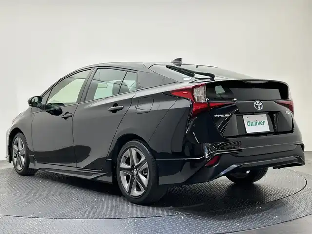トヨタ プリウス Sツーリングセレクション 愛媛県 2022(令4)年 3.8万km アティチュードブラックマイカ ワンオーナー/純正9型ナビ/(Bluetooth/フルセグ)/モデリスタエアロ/全周囲カメラ/運転席/助手席シートヒーター/レーダークルーズコントロール/100V充電/衝突被害軽減システム/コーナーセンサー/レーンキープアシスト/オートマチックハイビーム/オートライト/ステアリングスイッチ/ウインカーミラー/EVモード/保証書/取扱説明書