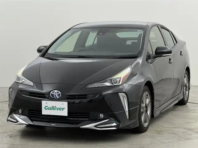 トヨタ プリウス Sツーリングセレクション 福岡県 2022(令4)年 3.8万km アティチュードブラックマイカ モデリスタエアロ　/純正９型ナビ／フルセグＴＶ　/全方位カメラ　/レーダークルーズコントロール　/コーナーセンサー　/衝突軽減ブレーキ　/レーンキープ　/アクセル踏み間違い防止　/シートヒーター　/純正１７インチＡＷ