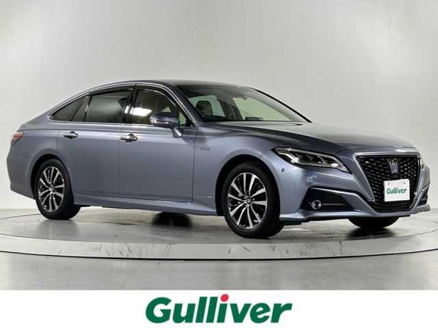 トヨタ クラウン ハイブリッド G 佐賀県 2019(令1)年 5.6万km プレシャスガレナ 純正8インチナビ/AM/FM/CD/DVD/Bluetooth/USB/フルセグTV/トヨタセーフティセンス/レーダークルーズコントロール/前後コーナーセンサー/アラウンドビューモニター/１００V充電/ビルトインETC/前方ドライブレコーダー/純正フロアマット/パワーシート/ドアミラーヒーター/LEDヘッドライト/フォグランプ/純正17インチアルミホイール/スマートキー/スペアキー