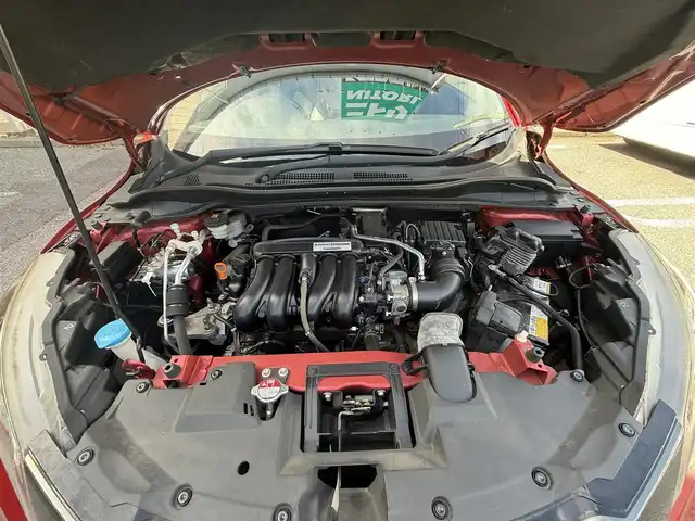 ホンダ ヴェゼル RS ホンダセンシング 千葉県 2016(平28)年 4.9万km プレミアムクリスタルレッドM ワンオーナー/純正インターナビ（VXM-175VFEi)/TV/ホンダセンシング/レーダークルーズコントロール/コンフォートビューパッケージ/RS専用エクステリア/ステンレス製スポーツペダル/ETC/バックカメラ/パドルシフト/LEDライト/前席　シートヒーター/スペアキー/取扱説明書/保証書