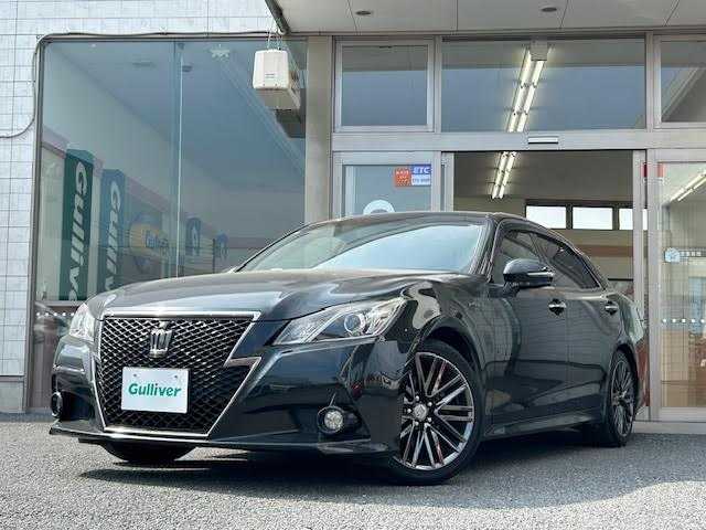 トヨタ クラウン ハイブリッド アスリートS ブラックスタイル 埼玉県 2014(平26)年 15.2万km プレシャスブラックパール 純正HDDナビ/クルーズコントロール/バックカメラ/Bluetooth/サンルーフ/パワーシート（運転席、助手席）/ナイトビジョン/シートヒーター/エアシート/フォグランプ/ETC