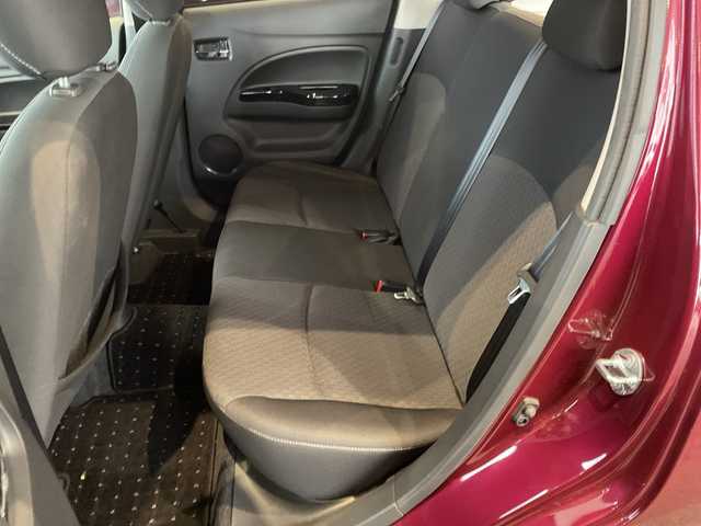 三菱 ミラージュ G 秋田県 2017(平29)年 3.8万km ワインレッドP 衝突軽減装置/社外ナビ/　CD　DVD　BT　フルセグ　SD再生/バックカメラ/ETC/横滑り防止/ステアリングスイッチ/革巻きステアリング/オートエアコン/電動格納ミラー/純正フロアマット/オートライト/スタッドレスタイヤ積み込み