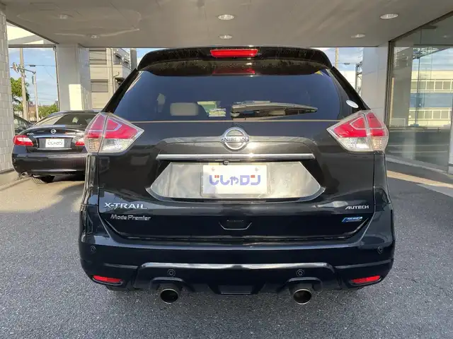 日産 エクストレイル モードプレミア　エマージェンシーB 埼玉県 2015(平27)年 13.3万km ダイヤモンドブラック (株)IDOMが運営する【じしゃロン鳩ヶ谷店】の自社ローン専用車両になりますこちらは現金またはオートローンご利用時の価格です。自社ローンご希望の方は別途その旨お申付け下さい/エマージェンシーブレーキ/車線逸脱警報/ソナー/プッシュスタート/純正ＳＤナビ/　(CD/DVD/SD/AUX/Bluetooth接続)/フルセグＴＶ/バックカメラ/ビルドインＥＴＣ/ホワイト＆ブラックコンビレザーシート/シートヒーター/ＬＥＤヘッドライト