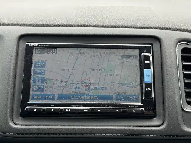 ホンダ ヴェゼル ハイブリッド Z 滋賀県 2014(平26)年 10.7万km ホワイトオーキッドパール 純正フルセグナビ/　フルセグ Bluetooth CD DVD FM AM/バックカメラ/ドライブレコーダー前後/あんしんパッケージ/シティブレーキアクティブシステム/コンフォートビューパッケージ/フルオートエアコンディショナー/LEDヘッドライト/シートヒーターLR/アルミパッケージ/純正17インチアルミスポーツタイプ/純正フロアマット/ドアバイザー/スマートキー×2/プッシュスタート/