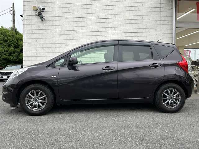 日産 ノート X DIG－S 埼玉県 2013(平25)年 4.8万km オーロラモーヴ 純正ナビ/AM FM CD SD AUX　フルセグTV/ETC/アイドリングストップ/オートエアコン/電動格納ミラー/プッシュスタート/フォグランプ/リアワイパー/社外17インチアルミホイール/スマートキー