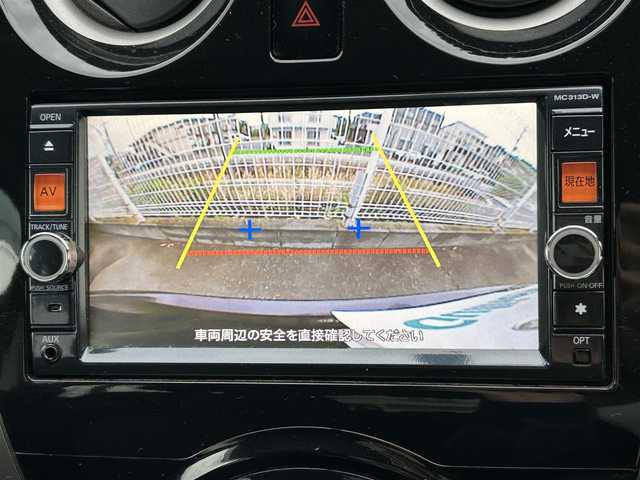 日産 ノート X DIG－S 埼玉県 2013(平25)年 4.8万km オーロラモーヴ 純正ナビ/AM FM CD SD AUX　フルセグTV/ETC/アイドリングストップ/オートエアコン/電動格納ミラー/プッシュスタート/フォグランプ/リアワイパー/社外17インチアルミホイール/スマートキー