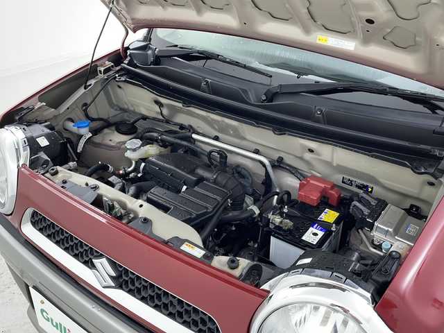 スズキ ハスラー G 宮城県 2018(平30)年 3.6万km フェニックスレッドパール/ブルーイッシュブラックパール レーダーブレーキサポート/社外7インチナビ/・CD.BT/ワンセグTV/前席シートヒーター/アイドリングストップ/横滑り防止装置/プッシュスタート/スマートキー/オートエアコン/ドライブレコーダー（FR）/社外フロアマット