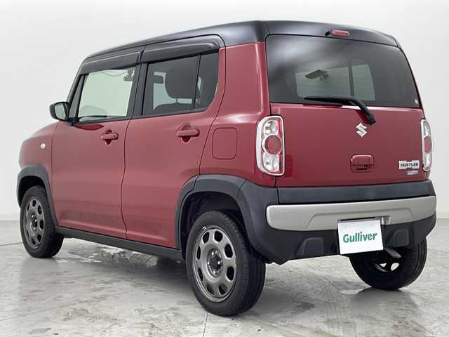 スズキ ハスラー G 宮城県 2018(平30)年 3.6万km フェニックスレッドパール/ブルーイッシュブラックパール レーダーブレーキサポート/社外7インチナビ/・CD.BT/ワンセグTV/前席シートヒーター/アイドリングストップ/横滑り防止装置/プッシュスタート/スマートキー/オートエアコン/ドライブレコーダー（FR）/社外フロアマット