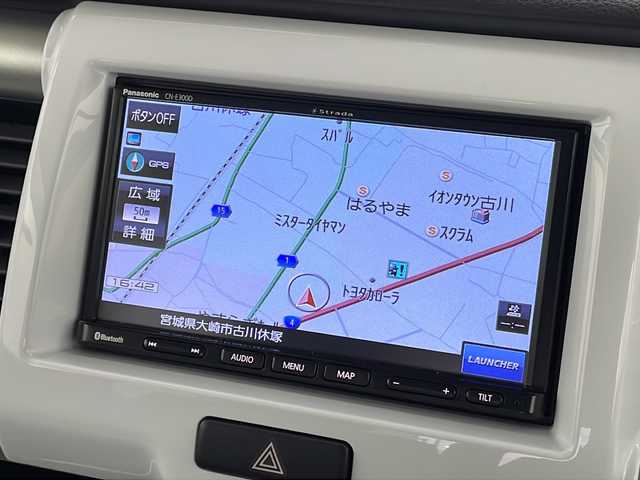スズキ ハスラー G 宮城県 2018(平30)年 3.6万km フェニックスレッドパール/ブルーイッシュブラックパール レーダーブレーキサポート/社外7インチナビ/・CD.BT/ワンセグTV/前席シートヒーター/アイドリングストップ/横滑り防止装置/プッシュスタート/スマートキー/オートエアコン/ドライブレコーダー（FR）/社外フロアマット