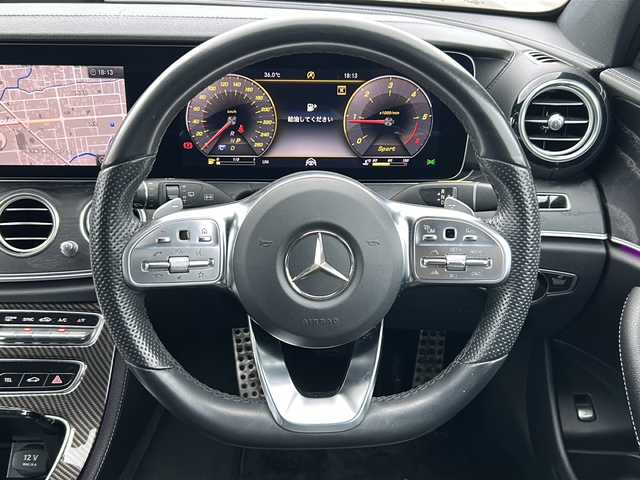 メルセデス・ベンツ Ｅ２２０ｄ SW アバンギャルド スポーツ 山口県 2018(平30)年 12.7万km オブシディアンブラック ワンオーナー/禁煙車/スマートキー/プッシュスタート/ETC/前方ドライブレコーダー/純正HDDナビ/(DTV/BT/SD/ラジオ)/全方位カメラ/前席パワーシート/シートヒーター/レーダークルーズコントロール/オートライト/左右分離型フルオートエアコン/車線逸脱警報装置/クリアランスソナー/アイドリングストップ/電子パーキングブレーキ/保証書/取扱説明書